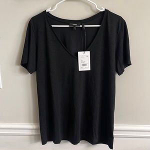 NWT theory black v neck shirt